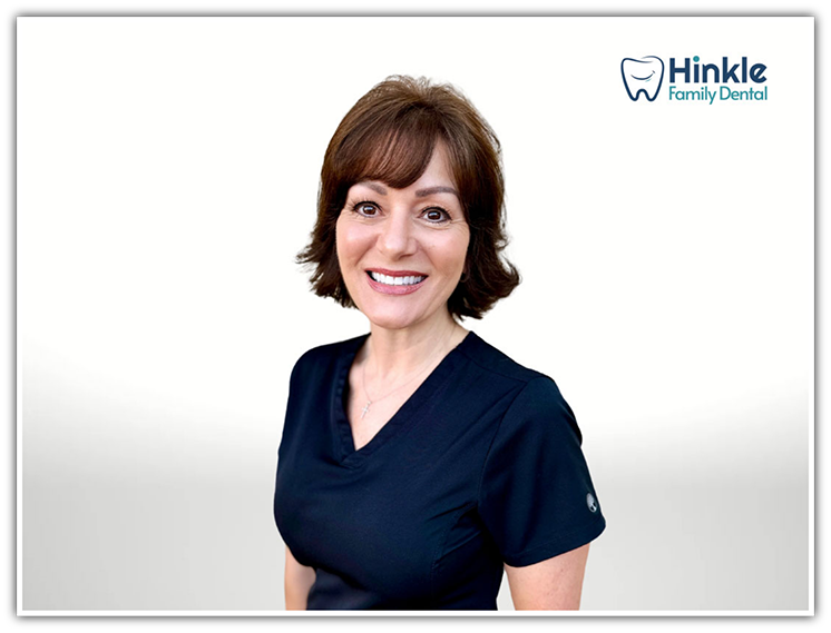 Dental hygienist Laura Fabian