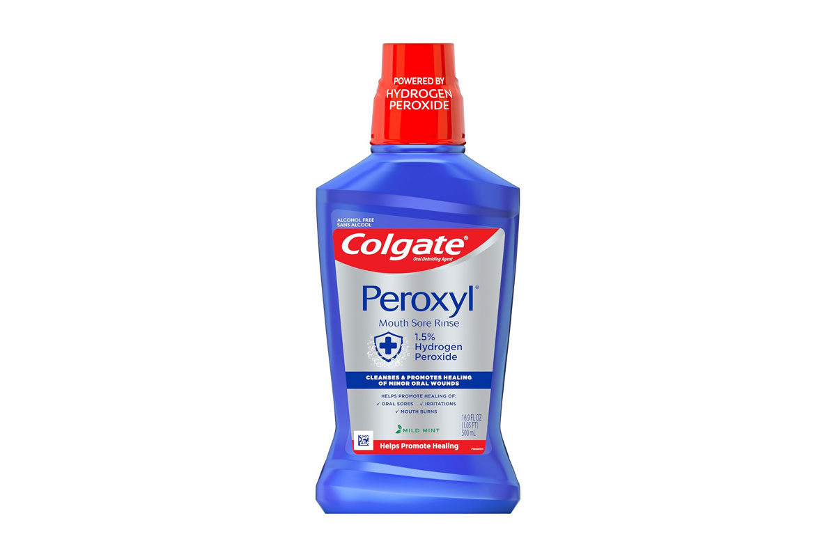 Colgate Peroxyl mouthwash