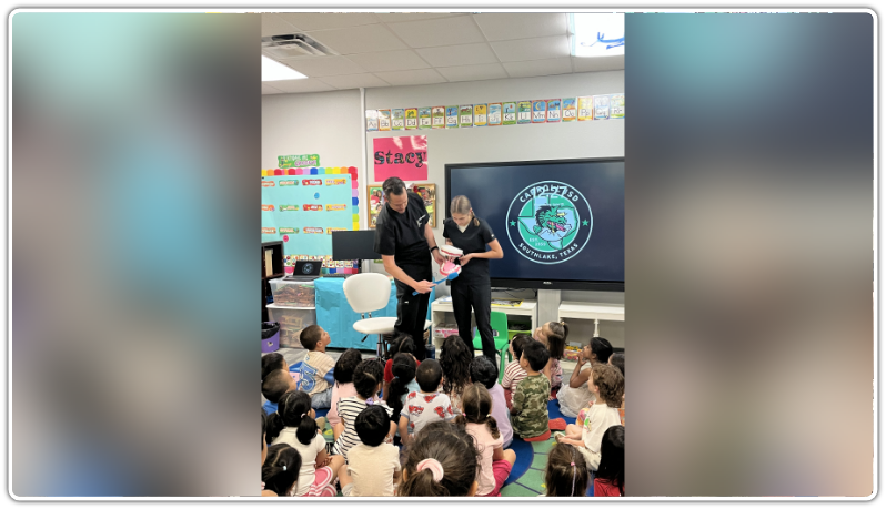 Rockenbaugh Elementary visit
