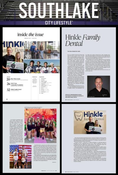 Magazine layout for Southlake City Lifestyles February 2026 issue.